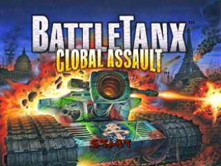 Battletanx title screen for Nintendo 64